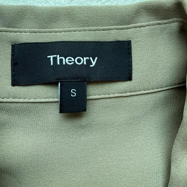 [BUNJANG] Theory Silk Shirt / 띠어리 THEORY 실크 셔츠
