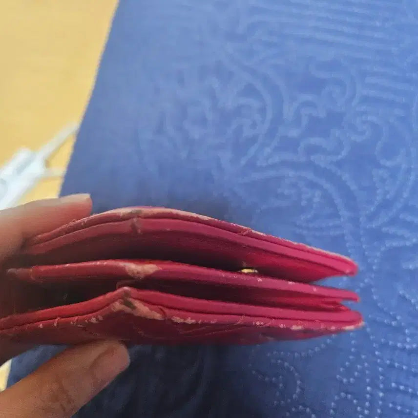 [BUNJANG] Gucci Marmont Red Bifold Wallet / 구찌 마몬트 반지갑 레드