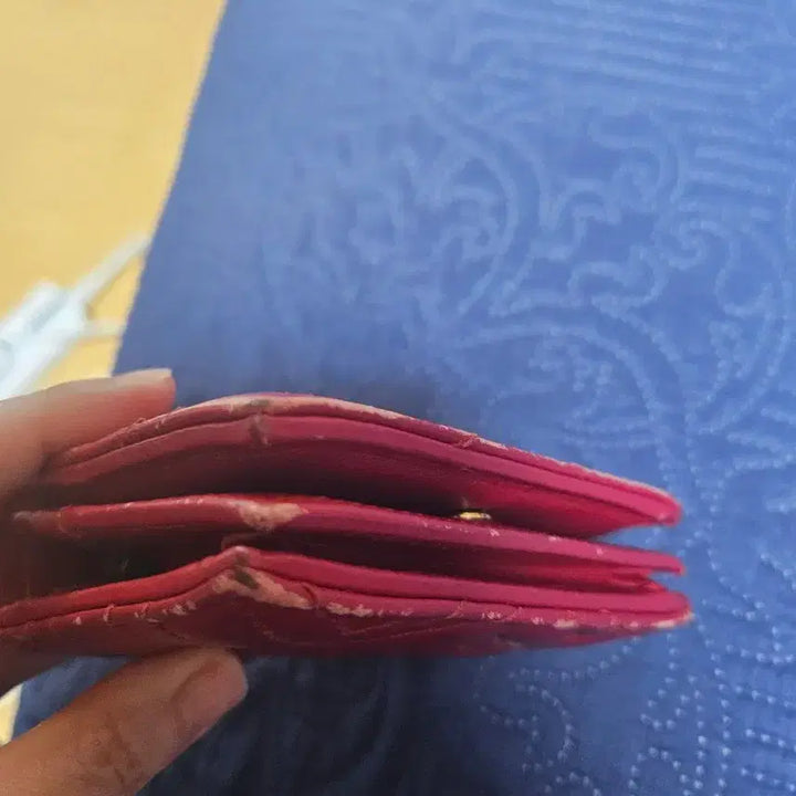 [BUNJANG] Gucci Marmont Red Bifold Wallet / 구찌 마몬트 반지갑 레드