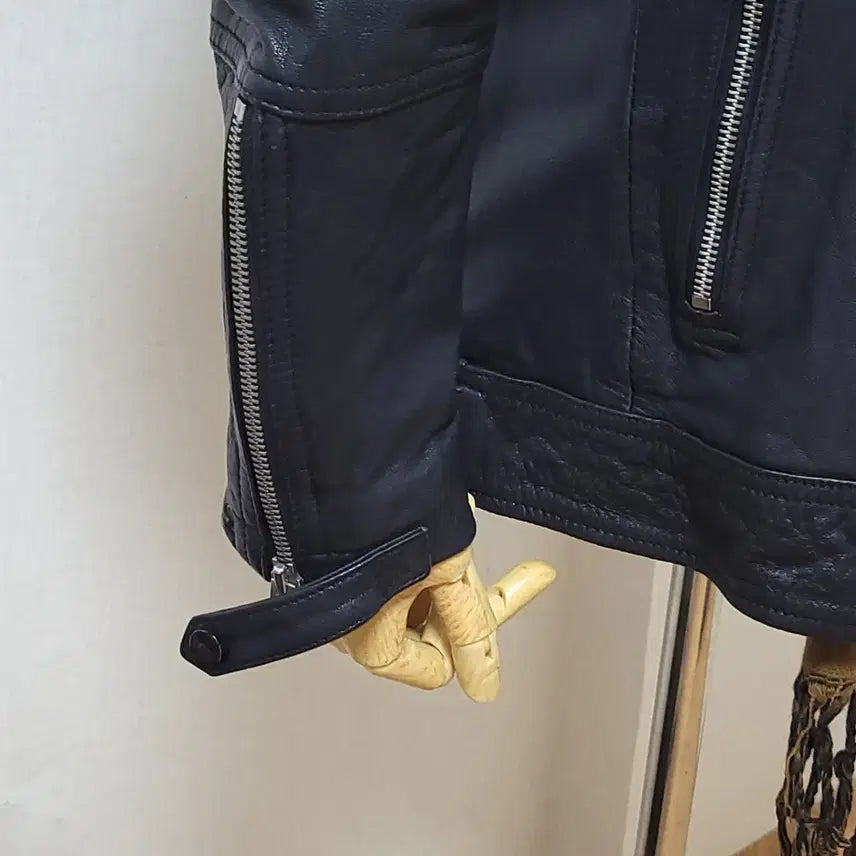 [SOLD OUT] 올세인츠 블랙 가죽 라이더 자켓 점퍼