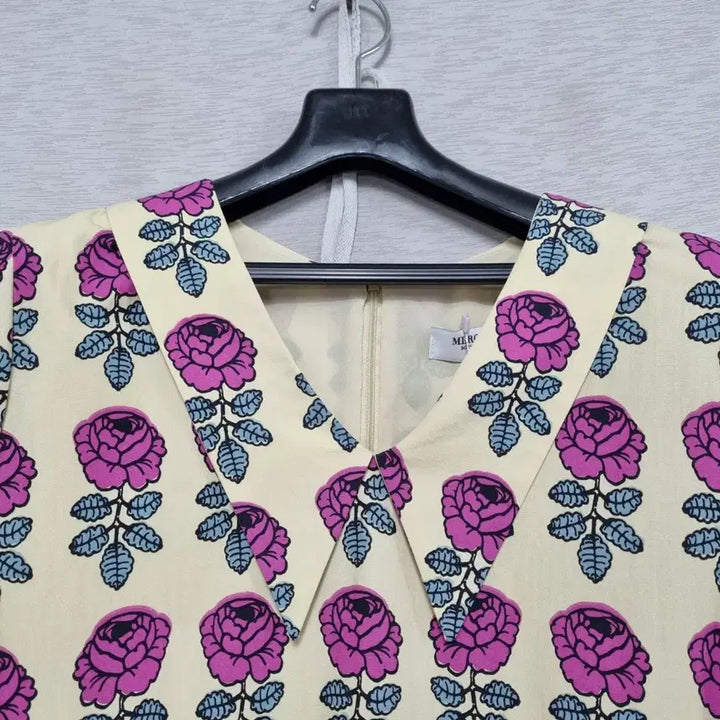 [BUNJANG] Merci Jay Floral Print Long Dress / ㅡ 새상품 메르시제이 봄가을 원피스 여55-66ㅡ0415