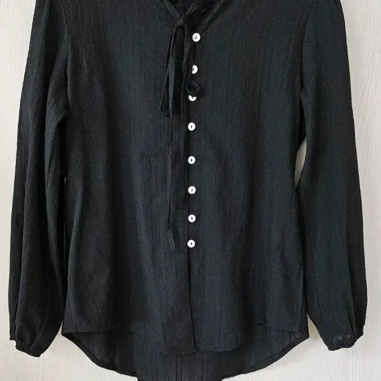[BUNJANG] Black Blouse / 새상품  블랙 블라우스
