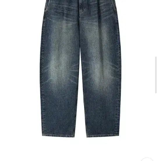 [BUNJANG] ARTIFECTS One-Tuck Curved Denim Vintage Indigo L / 아트이프액츠 원턱 커브드 데님 빈티지인디고 L