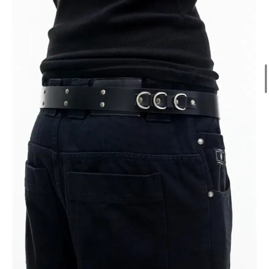 [SOLD OUT] (새상품) 오퍼스0012 아일릿 스터드 레더벨트
