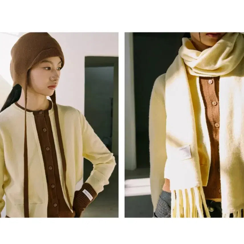 [BUNJANG] SHINE ON YOU Premium Layered Merino Wool Cardigan / 샤인온유 프리미엄 슈퍼파인 메리노울 레이어드 가디건
