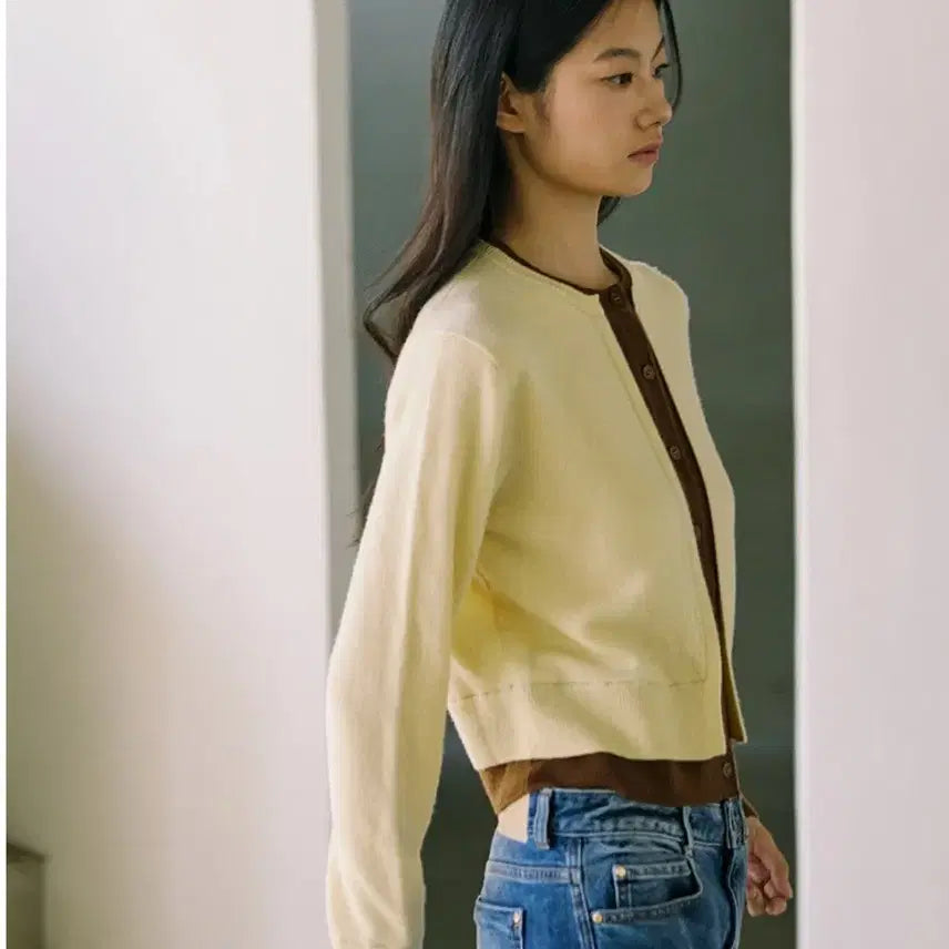 [BUNJANG] SHINE ON YOU Premium Layered Merino Wool Cardigan / 샤인온유 프리미엄 슈퍼파인 메리노울 레이어드 가디건