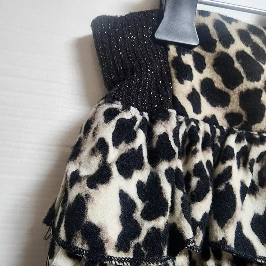 [BUNJANG] Leopard Print Ruffle Shorts / 레오파드 프릴 반바지