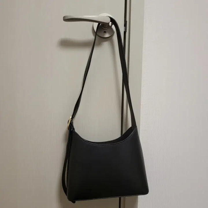 [BUNJANG] Black Hobo Shoulder Bag / 블랙 호보 숄더백 미니백 가방