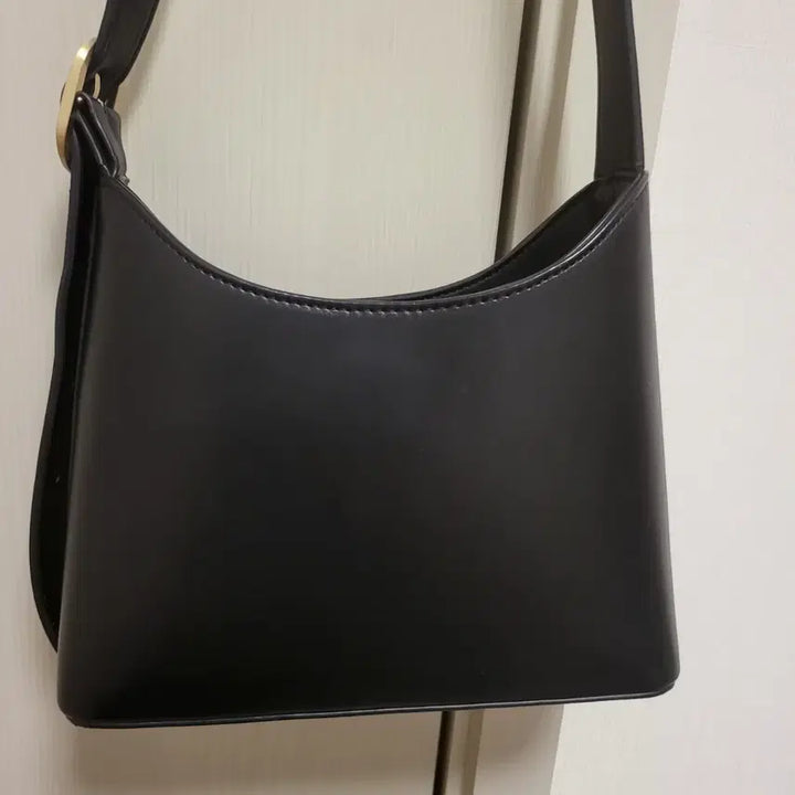 [BUNJANG] Black Hobo Shoulder Bag / 블랙 호보 숄더백 미니백 가방