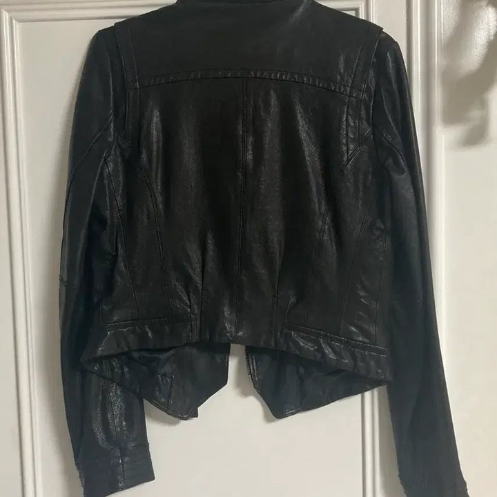 [BUNJANG] GUESS Lambskin Leather Rider Jacket (Women&