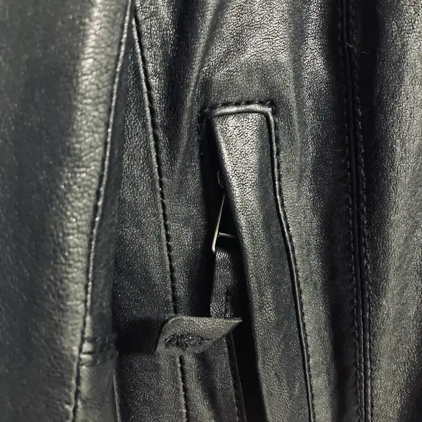[BUNJANG] GUESS Lambskin Leather Rider Jacket (Women&