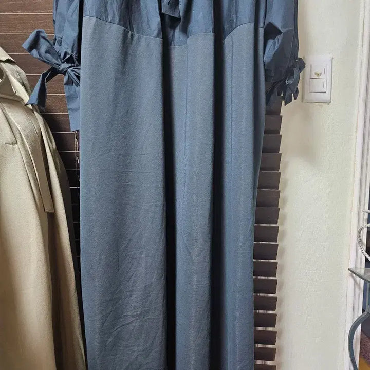 [SOLD OUT] 코스 롱 원피스 리본 장식