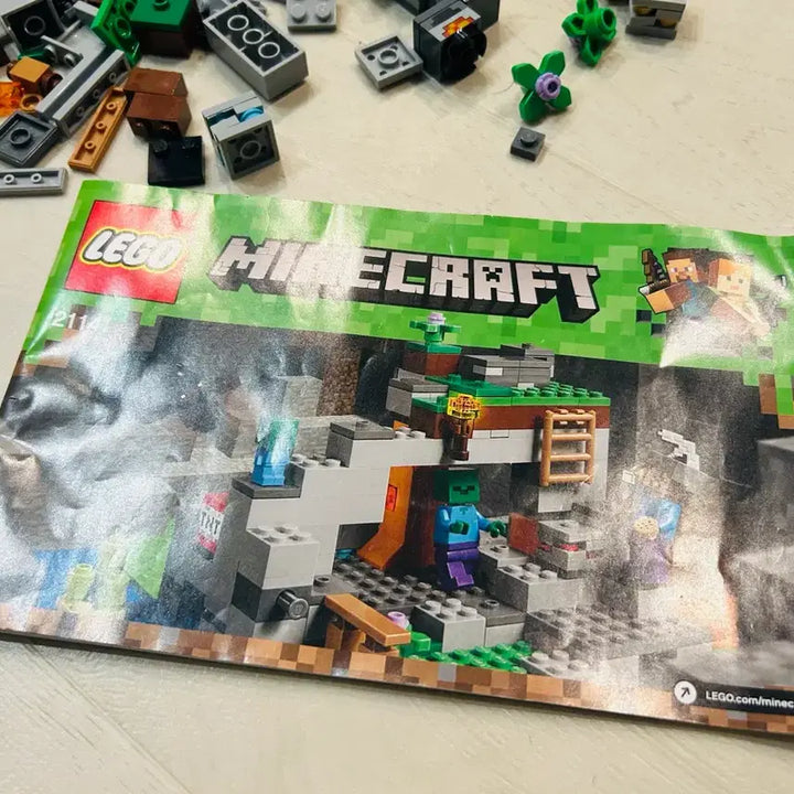[BUNJANG] LEGO Minecraft 21114 The Zombie Cave / 레고 마인크래프트 21114 좀비동굴