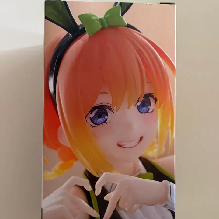 [BUNJANG] Taito Quintessential Quintuplets Yotsuba Nakano Figure / 타이토 오등분의 신부 데스크탑 큐트 나카노 요츠바 피규어(새상품)