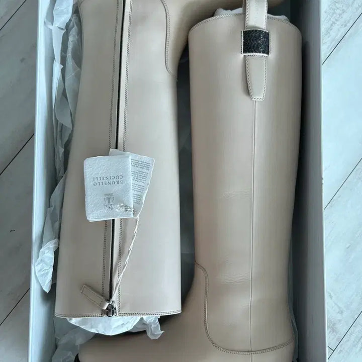 [BUNJANG] Brunello Cucinelli Monili Long Boots 37 / 브루넬로쿠치넬리 모닐리 롱부츠 37 (택달린 완전 새것)