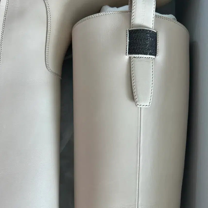 [BUNJANG] Brunello Cucinelli Monili Long Boots 37 / 브루넬로쿠치넬리 모닐리 롱부츠 37 (택달린 완전 새것)