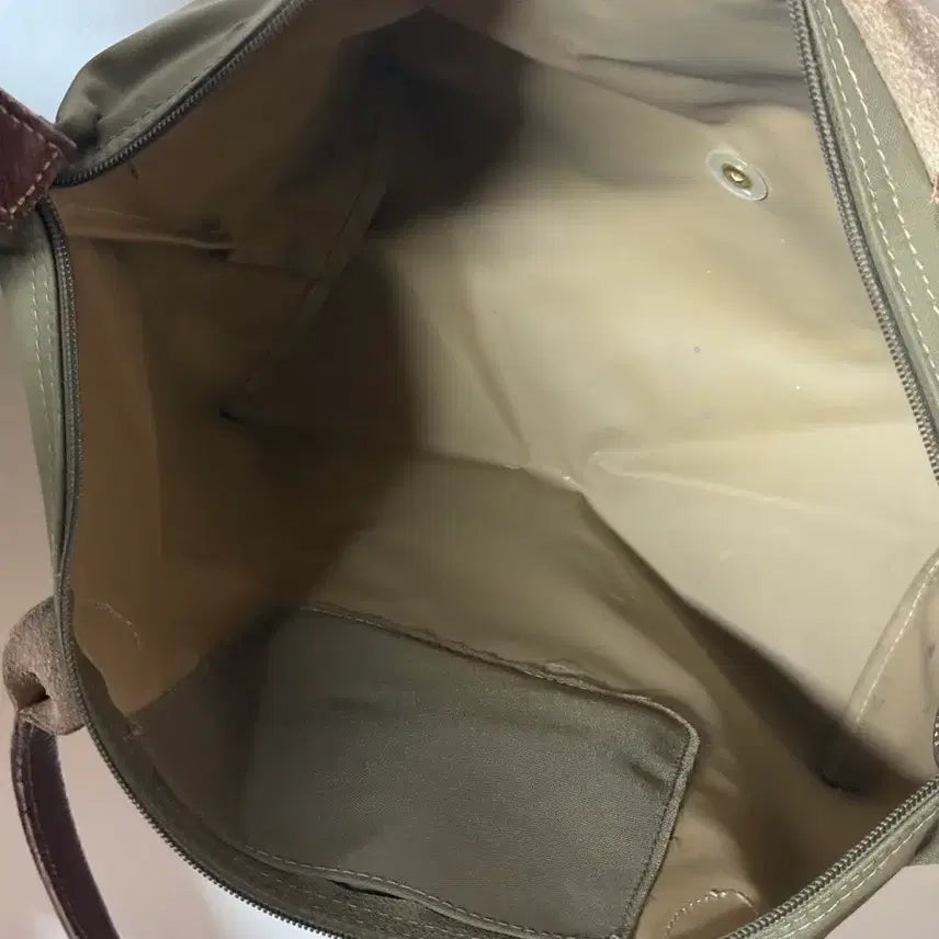 [SOLD OUT] 롱샴 올리브 카키 브라운 숄더백