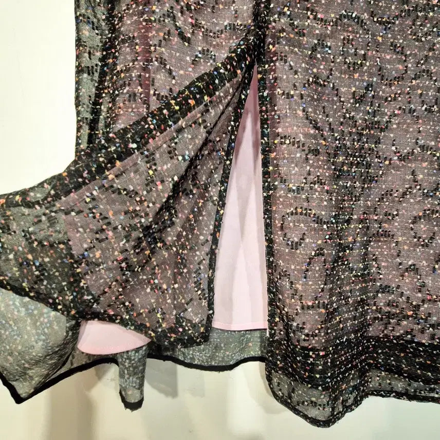 [BUNJANG] It MICHAA Tweed Fabric Skirt / 잇미샤 트위드 원단 스커트