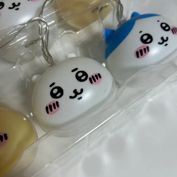 [BUNJANG] Chiikawa Hachiware Usagi 6-Piece Garland Mood Light / 치이카와 하치와레 우사기 6구 가랜드 무드등