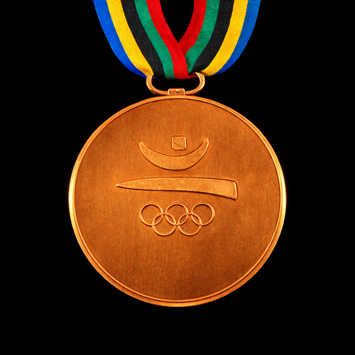 [BUNJANG] 1992 Barcelona Olympics Bronze Medal Commemorative Display / 새 1992년 바르셀로나 올림픽 동메달 메달 리본 기념 장식 전시