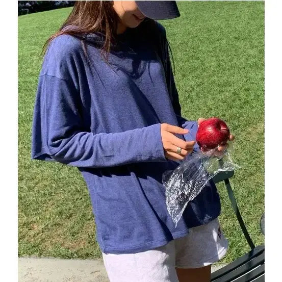 [BUNJANG] Heig T-shirt Set (Short Sleeve + Long Sleeve) / 헤이그 티셔츠 세트(반팔+긴팔)