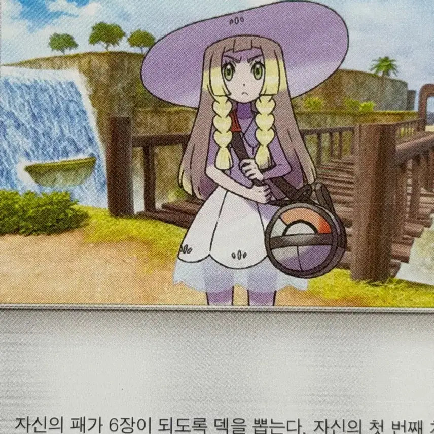 [BUNJANG] Pokemon Lillie Trainer Card / 귀여운 포켓몬 고전 트레이너 카드 (릴리에)