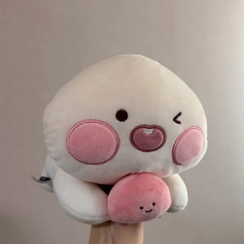 [BUNJANG] Kakao Friends Wink Baby Pillow Apeach Plush / (새상품) 카카오프렌즈 윙크베이비필로우 어피치 인형