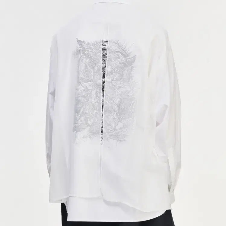 [SOLD OUT] 송지오 26 SS 베일드 아크엔젤 셔츠 화이트 48 새상품