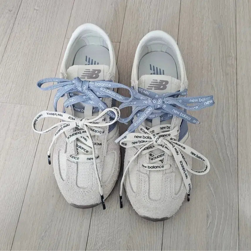 [BUNJANG] New Balance Lettering Shoelaces Set / 뉴발란스 레터링 신발끈 1SET(새상품)