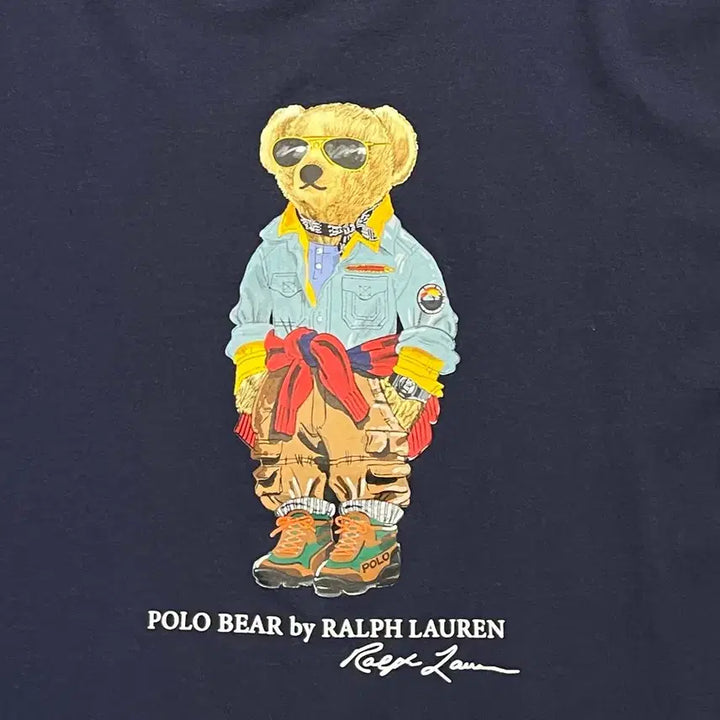 [BUNJANG] Polo Ralph Lauren Color Block Bear T-shirt M / [95~100] 폴로 랄프로렌 컬러블럭 베어티 M