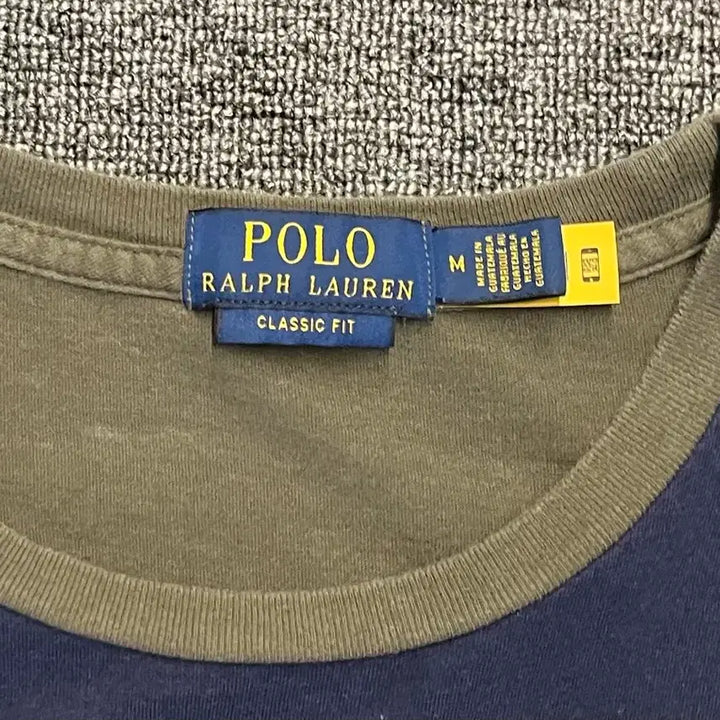 [BUNJANG] Polo Ralph Lauren Color Block Bear T-shirt M / [95~100] 폴로 랄프로렌 컬러블럭 베어티 M
