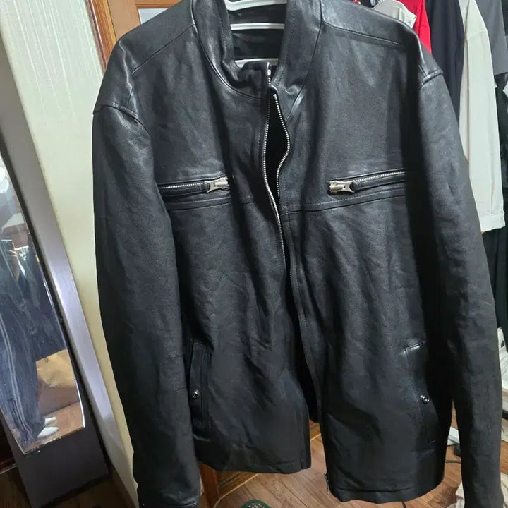 [BUNJANG] Italian Lambskin Leather Jacket XL / 양가죽자켓xl(마지막할인)