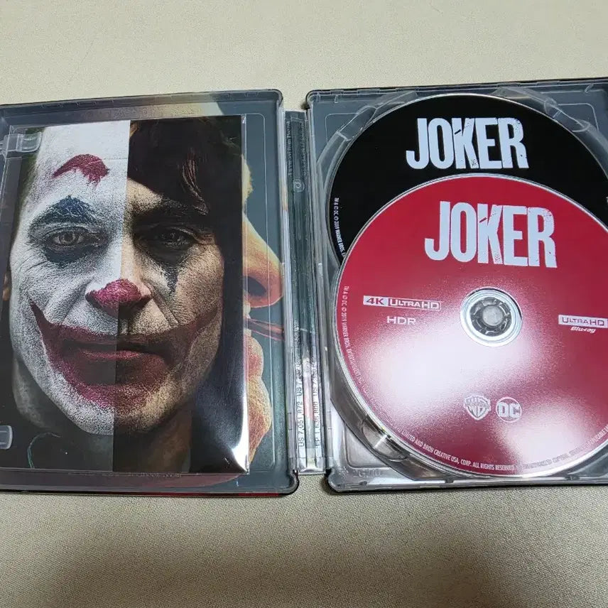 [BUNJANG] Joker 4K Lenticular Blu-ray (Opened) / 조커 4K 렌티큘러 블루레이