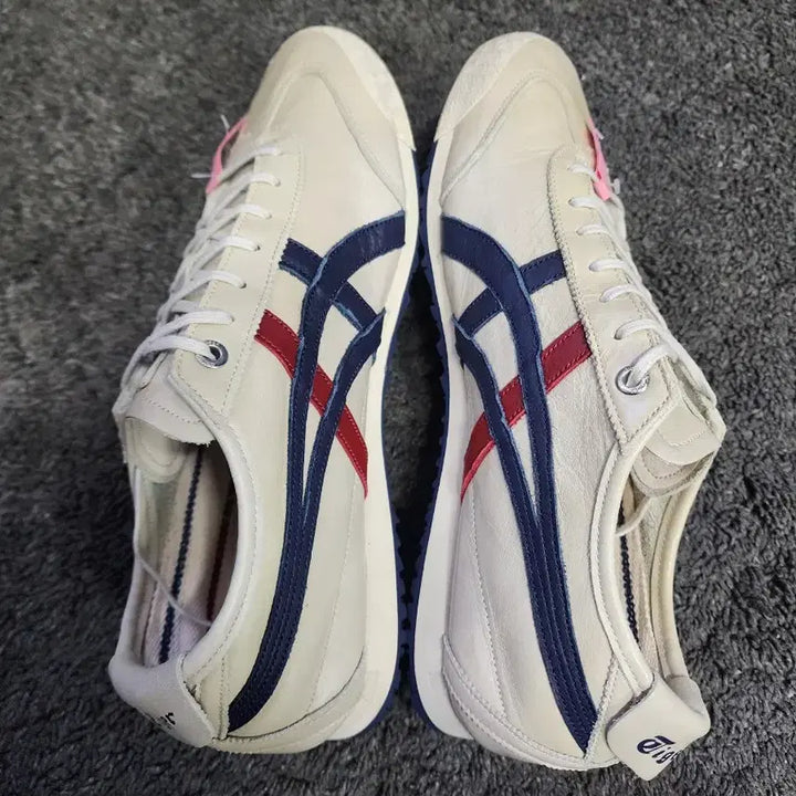 [BUNJANG] Onitsuka Tiger Mexico 66 Cream Peacoat Sneakers / 오니츠카타이거 멕시코66 크림 피코트 270사이즈