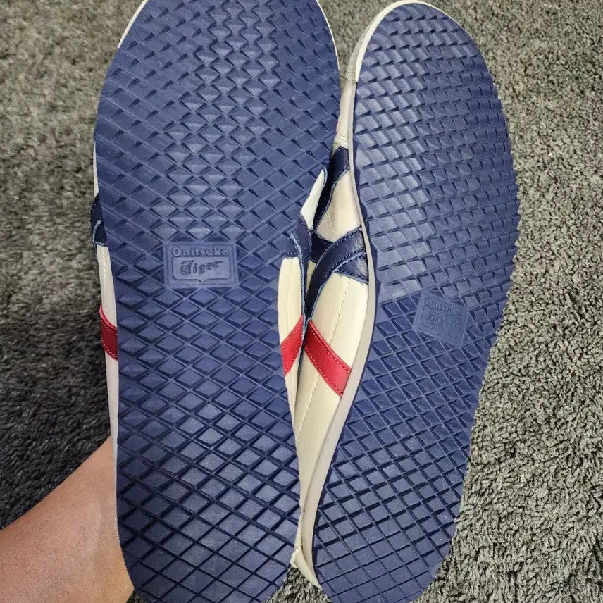 [BUNJANG] Onitsuka Tiger Mexico 66 Cream Peacoat Sneakers / 오니츠카타이거 멕시코66 크림 피코트 270사이즈