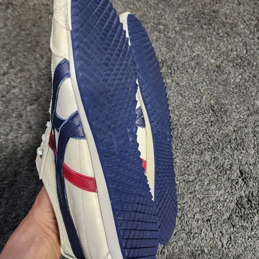 [BUNJANG] Onitsuka Tiger Mexico 66 Cream Peacoat Sneakers / 오니츠카타이거 멕시코66 크림 피코트 270사이즈