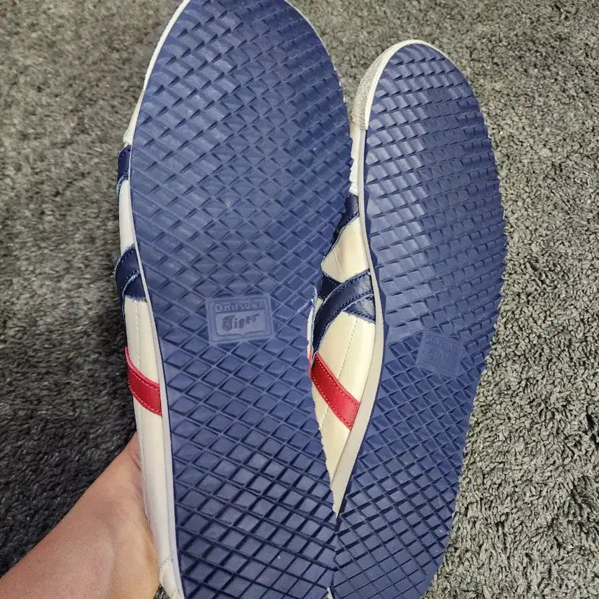 [BUNJANG] Onitsuka Tiger Mexico 66 Cream Peacoat Sneakers / 오니츠카타이거 멕시코66 크림 피코트 270사이즈