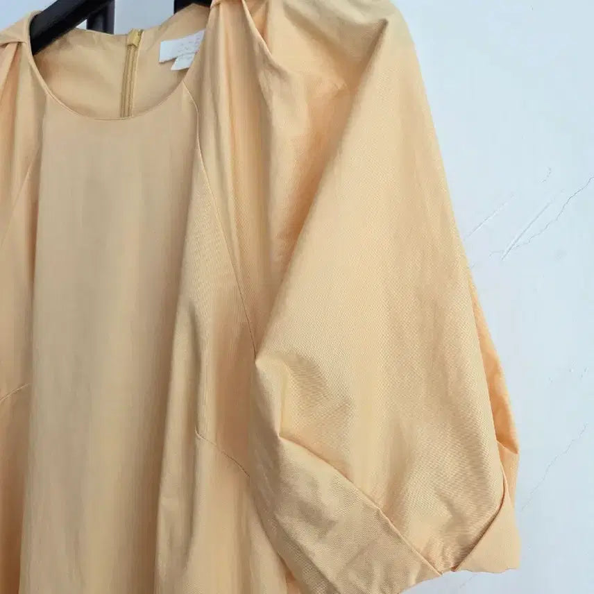 [BUNJANG] COS Puff Sleeve Long Dress / 정품 코스 COS 퍼프 반팔 롱 원피스
