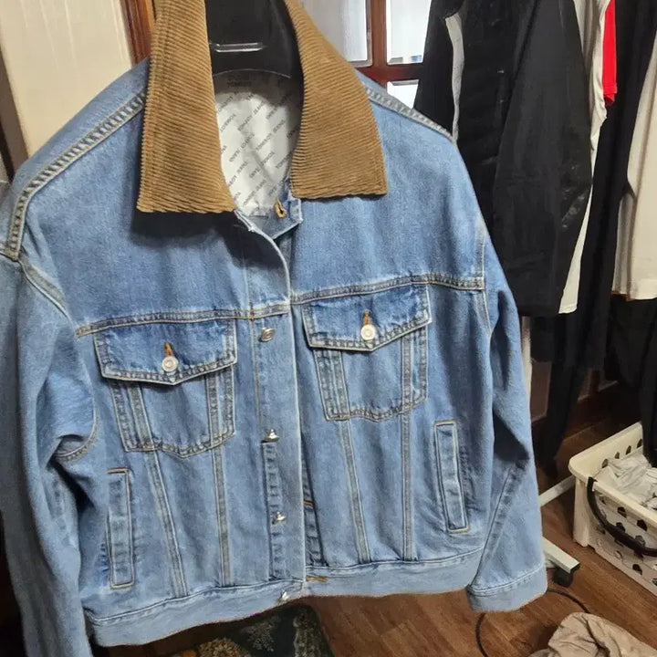 [BUNJANG] Studio Tombo CORDUROY JACKET / 코듀로이 청자켓