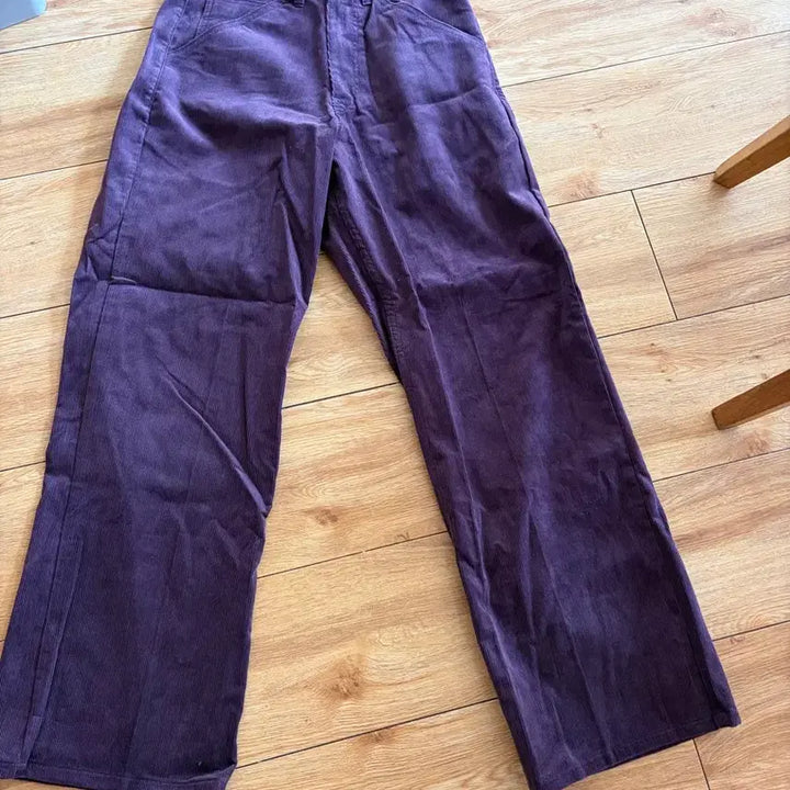 [BUNJANG] Tylle Corduroy Pants Purple (Size 1) / 타일레 코듀로이 팬츠 1사이즈 퍼플 완전 새상품.