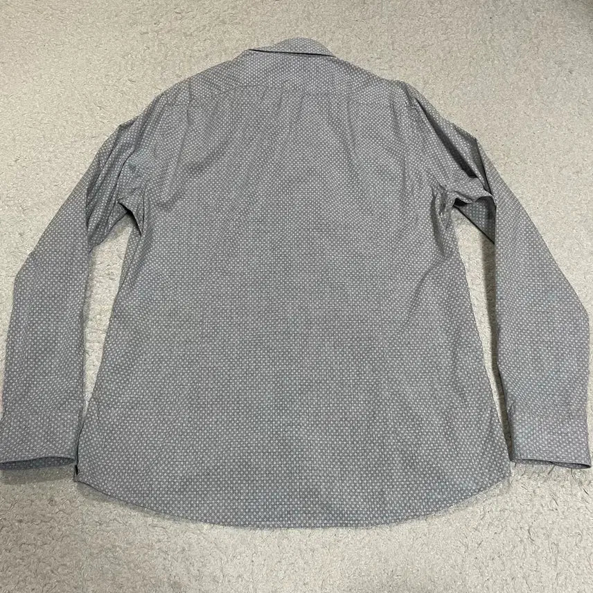 [SOLD OUT] 휴고보스 BOSS 보스 긴팔 셔츠 회색 패턴 L