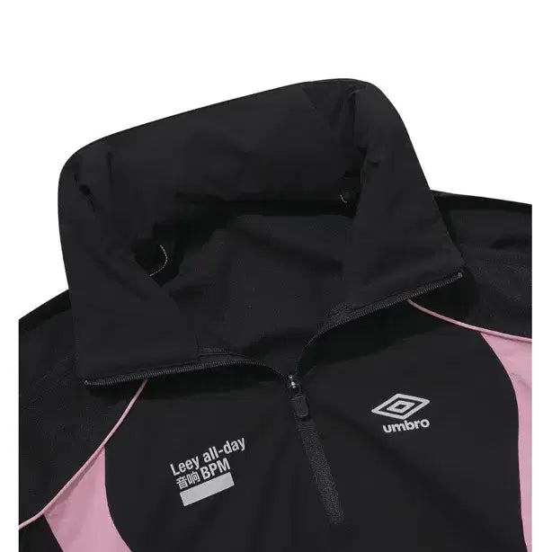 [BUNJANG] Umbro Leey Hybrid Hood Anorak Black / 엄브로 leey 콜라보 하이브리드 후드 아노락 블랙