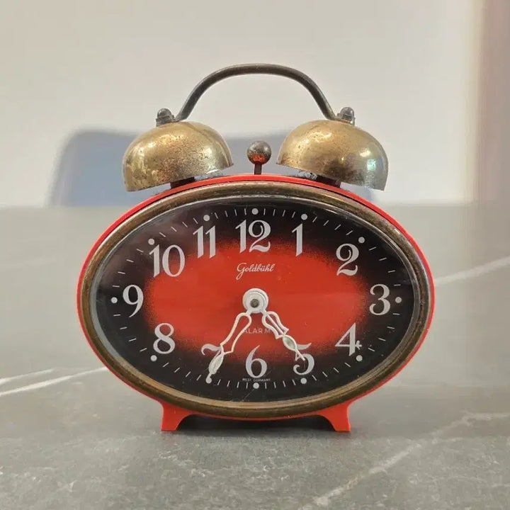 [BUNJANG] Vintage West Germany Goldbuhl Mechanical Alarm Clock / 빈티지 서독 골드뷜 태엽시계