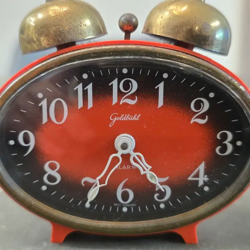 [BUNJANG] Vintage West Germany Goldbuhl Mechanical Alarm Clock / 빈티지 서독 골드뷜 태엽시계