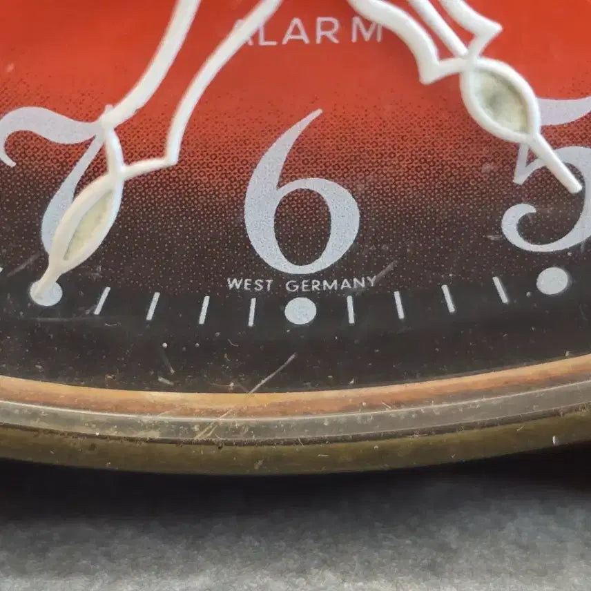 [BUNJANG] Vintage West Germany Goldbuhl Mechanical Alarm Clock / 빈티지 서독 골드뷜 태엽시계