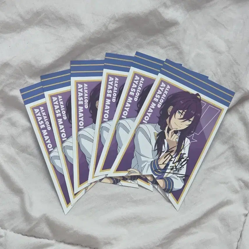 [BUNJANG] Ensemble Stars Madara Miyo Initial Goods Flag Card Set (6 Cards) / 앙스타 마요이 초기 굿즈 플래그 카드 6장
