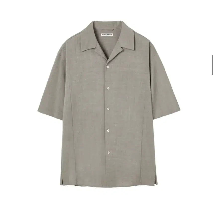 [SOLD OUT] 인사일런스 라이트 울 숏슬리브 셔츠 SAND BEIGE M
