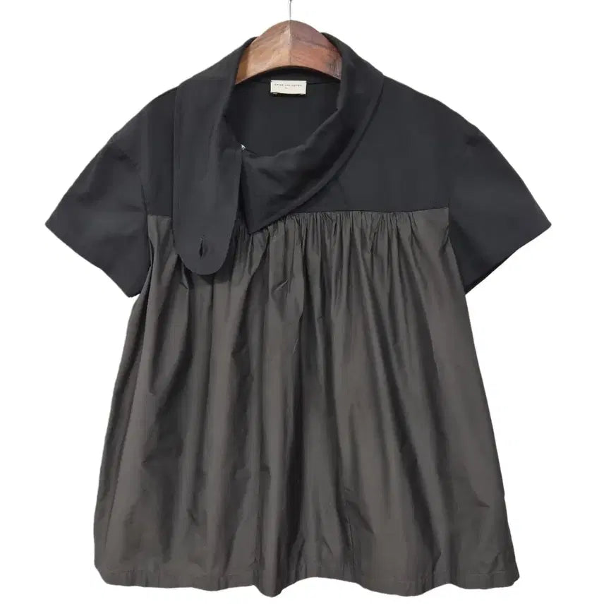 [BUNJANG] Dries Van Noten Avant-garde Shirred Blouse / 드리스반 노튼 아방가르드 셔링 블라우스 d288