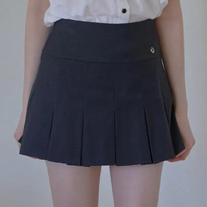 [BUNJANG] Letter From Moon Pleated Mini Skirt Size S / 레터프롬문 플리츠 미니 스커트 S사이즈