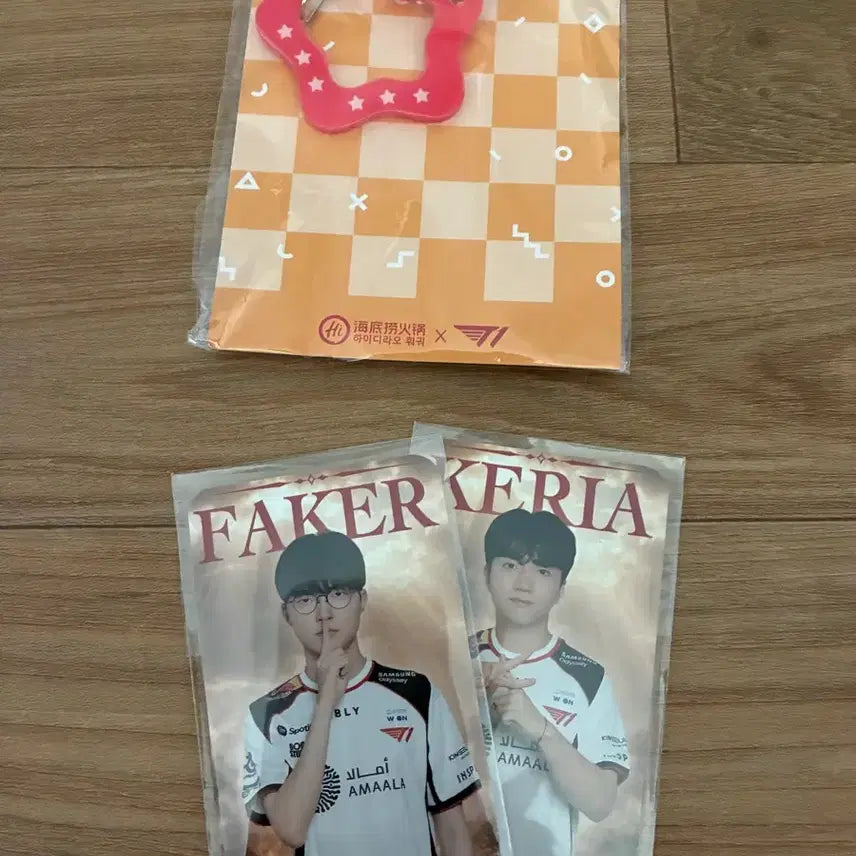 [BUNJANG] T1 Faker Keria Photocard / 하이디라오 티원 T1 페이커 케리아 포토카드